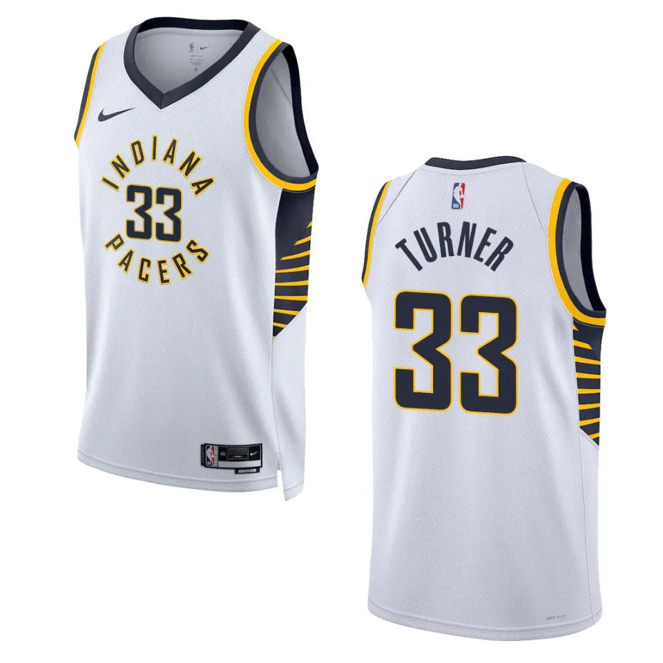 association Nike Turner Pacers White Jersey