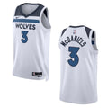 McDaniels Timberwolves White Jersey