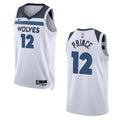 Timberwolves Prince White Jersey