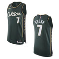 Celtics Brown #7 Green Jersey