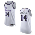 nike Pippen Jr Lakers White Jersey