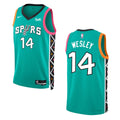 Spurs Wesley #14 Teal Jersey