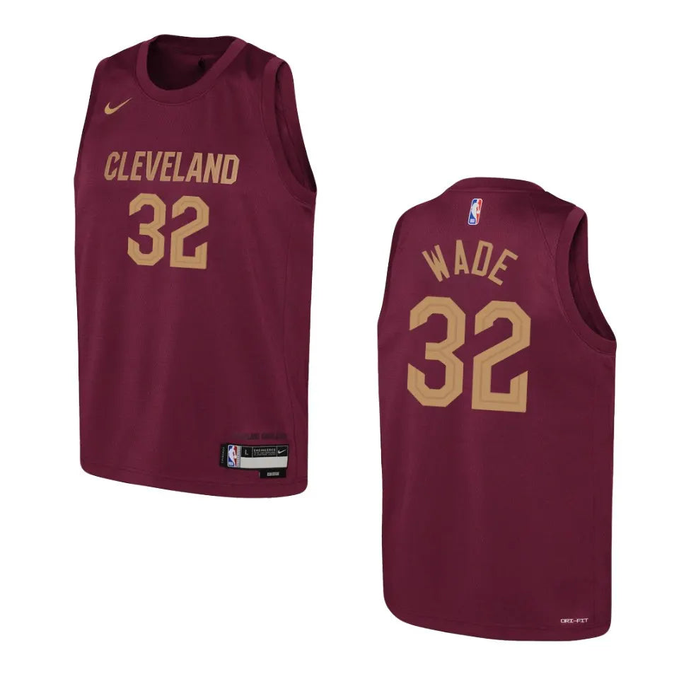 Nike Wade Cavaliers Maroon Jersey