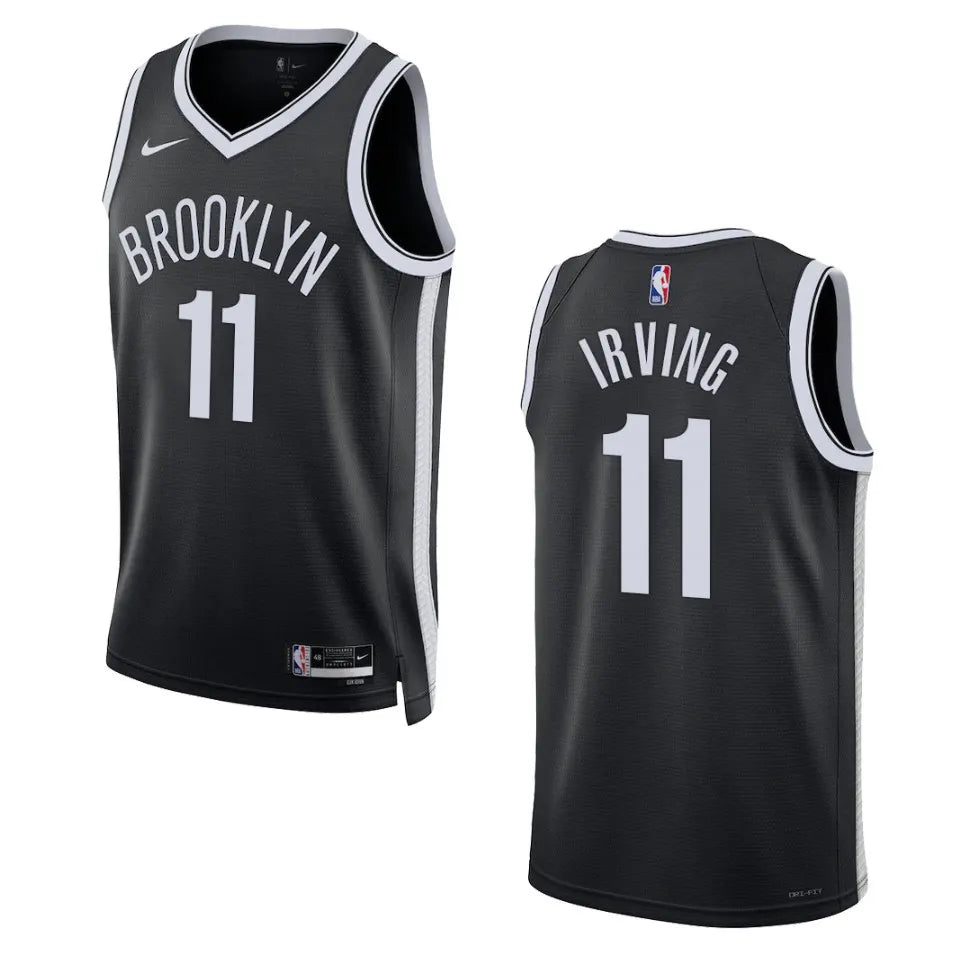 Kyrie Irving Nets Black Jersey nike