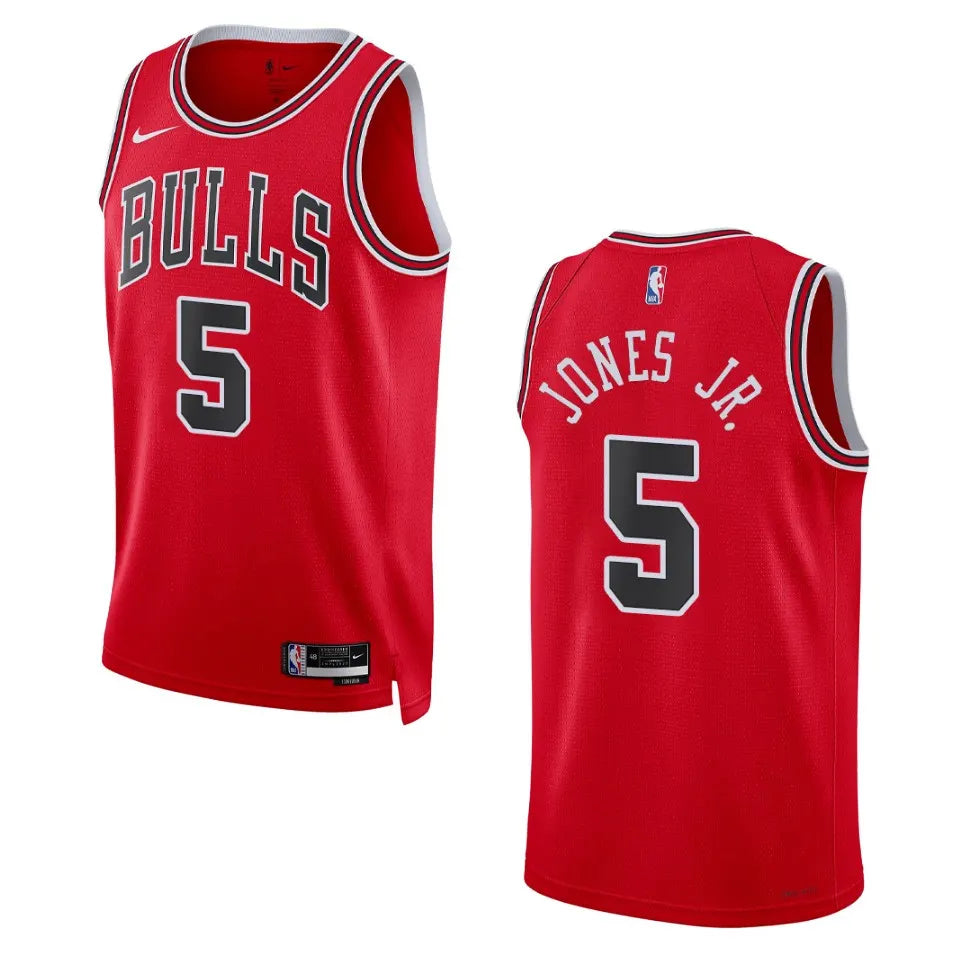 Jones Jr. Bulls Red Jersey