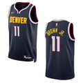 Bruce Brown Jr. Nuggets Navy Jersey