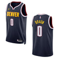 nike Braun Nuggets Navy Jersey