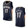 nike icon Valanciunas Pelicans Navy Jersey