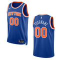 Knicks Royal Blue Custom Jersey nike