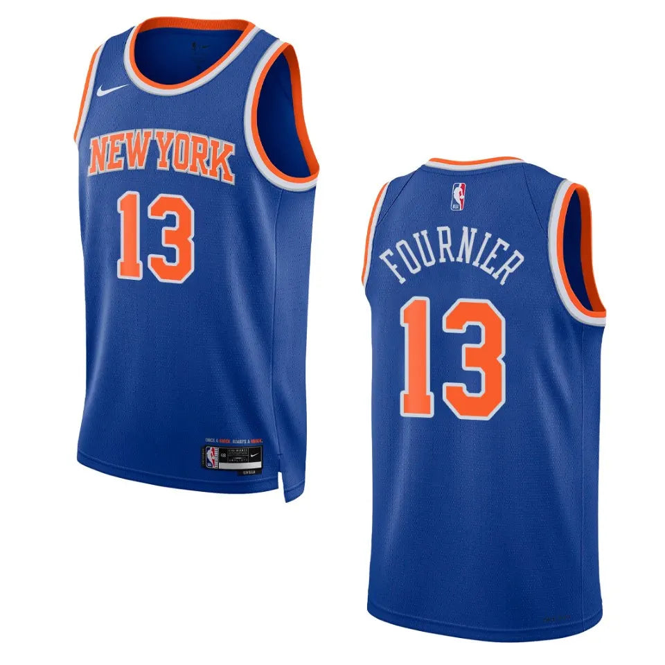 icon Nike Fournier Knicks Blue Jersey