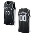 Spurs Black Custom Jersey nike personalized
