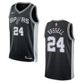 nike Vassell Spurs Black Jersey