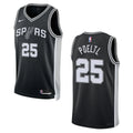 nike Poeltl Spurs Black Jersey