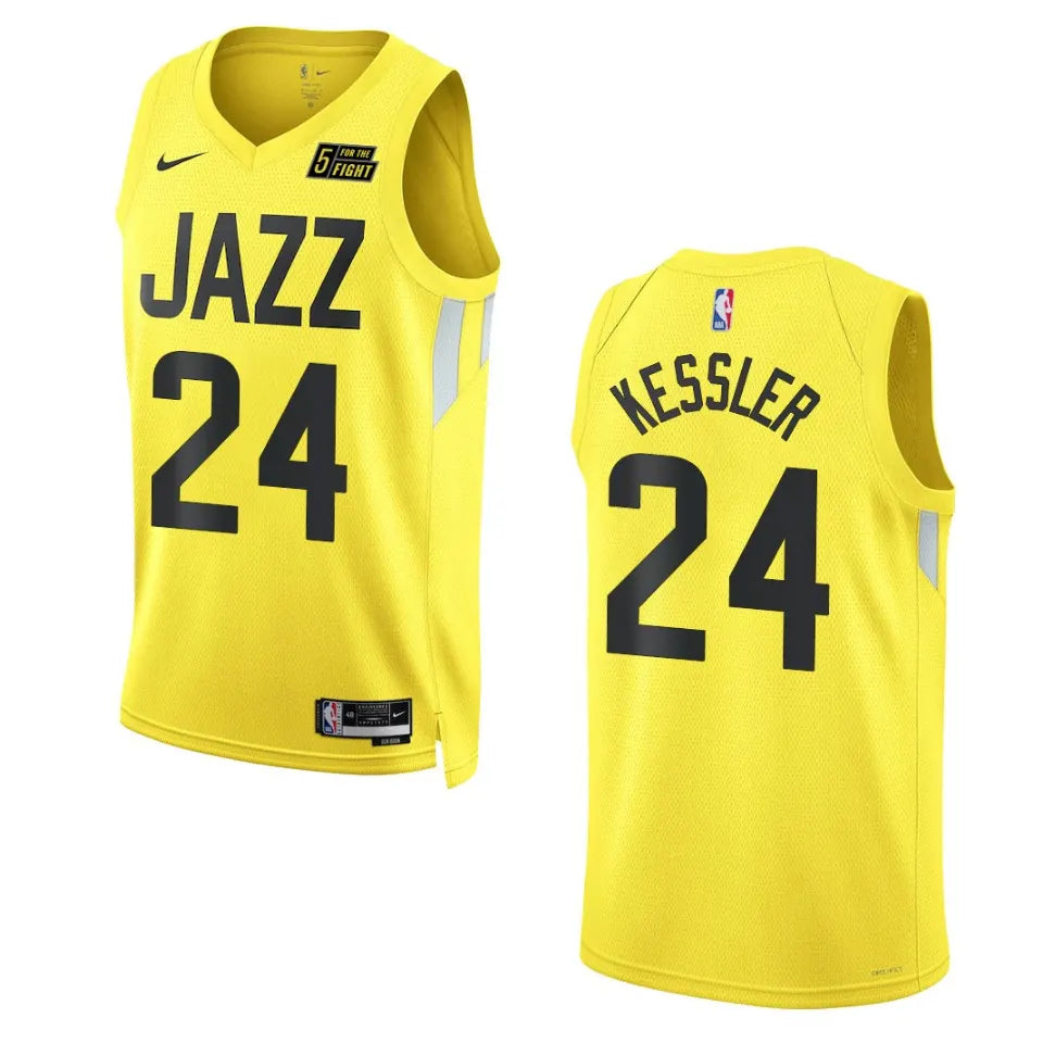 Kessler Jazz Yellow Jersey nike