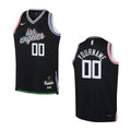 Clippers Black Custom Jersey nike