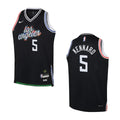 nike Kennard Clippers Black Jersey