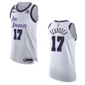 nike association Schröder Lakers White Jersey