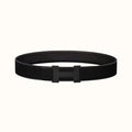HERMES CONSTANCE BELT BUCKLE & REVERSIBLE BLACK LEATHER STRAP 38MM