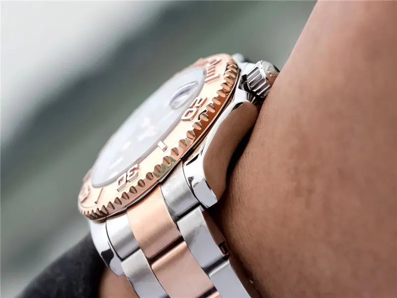 Rolex Rose Gold Yacht-Master - Hình 3