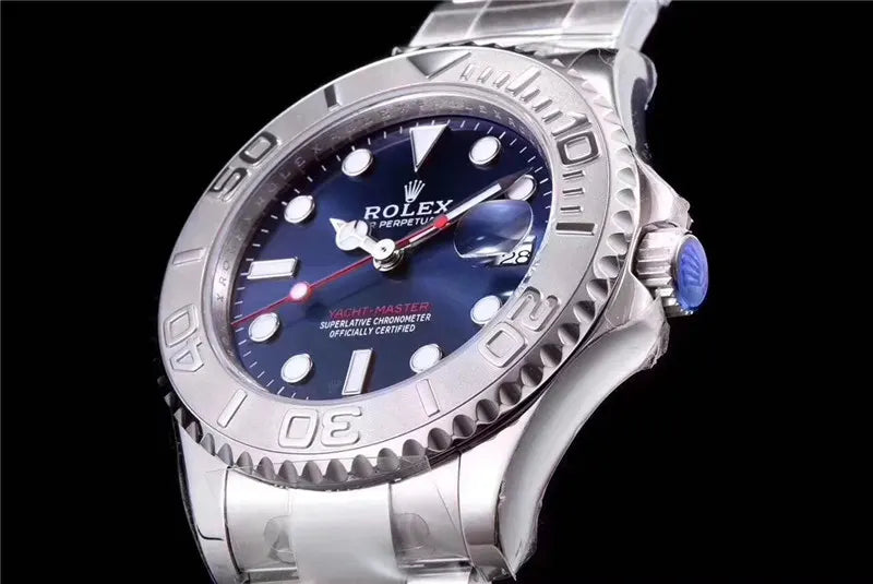 Rolex Yacht-Master Steel Black Dial - Hình 3