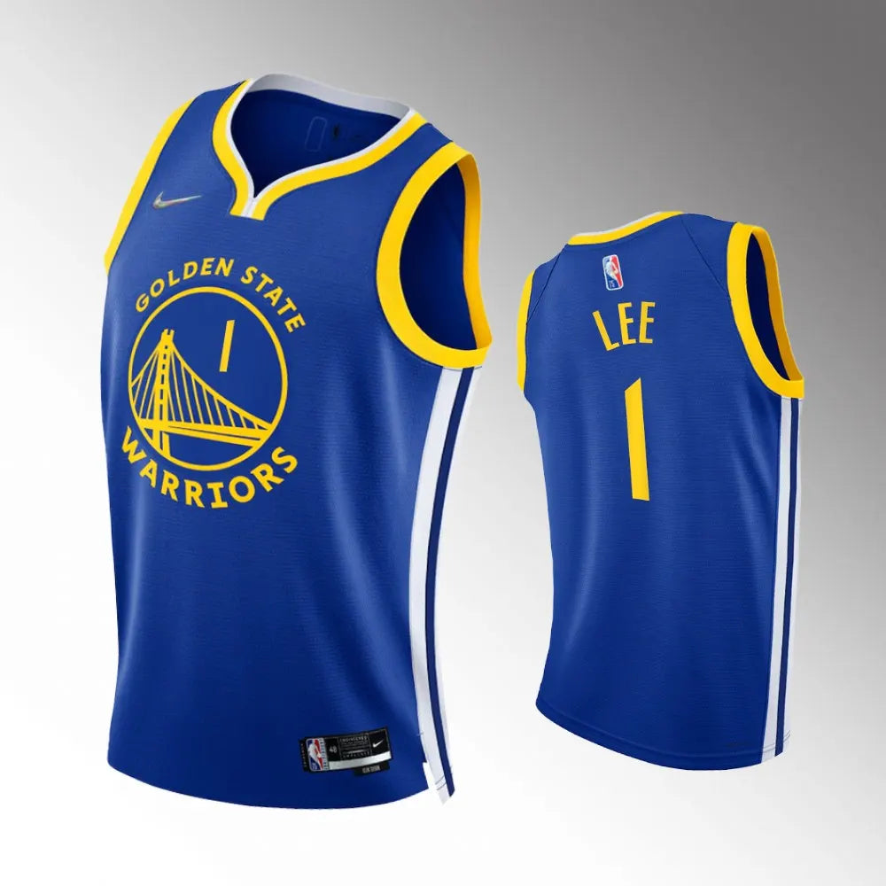 Warriors Lee Blue Jersey