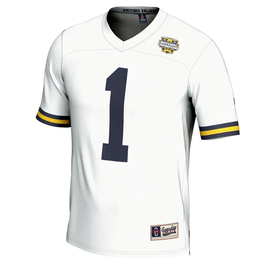 Michigan Wolverines #1 Jersey - Hình 2