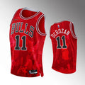 nike city DeRozan Bulls Red Jersey
