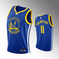 nike authentic Thompson Warriors Blue Jersey