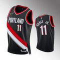 Nance Jr. Blazers Black Jersey