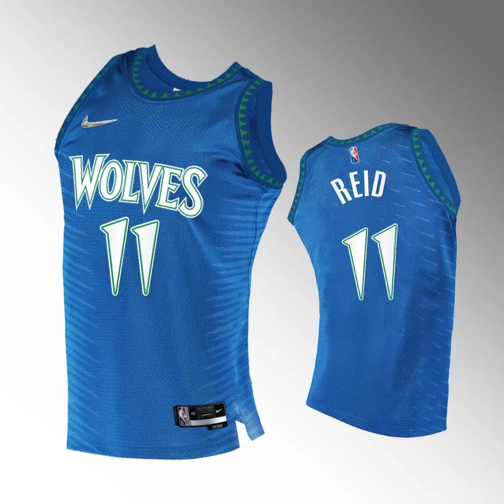 Reid Timberwolves Blue Jersey