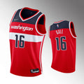 Wizards Gill #16 Red Jersey