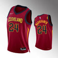 nike Markkanen Cavs Wine Jersey