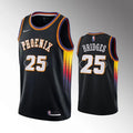 phoenix Nike Bridges Suns Black Jersey