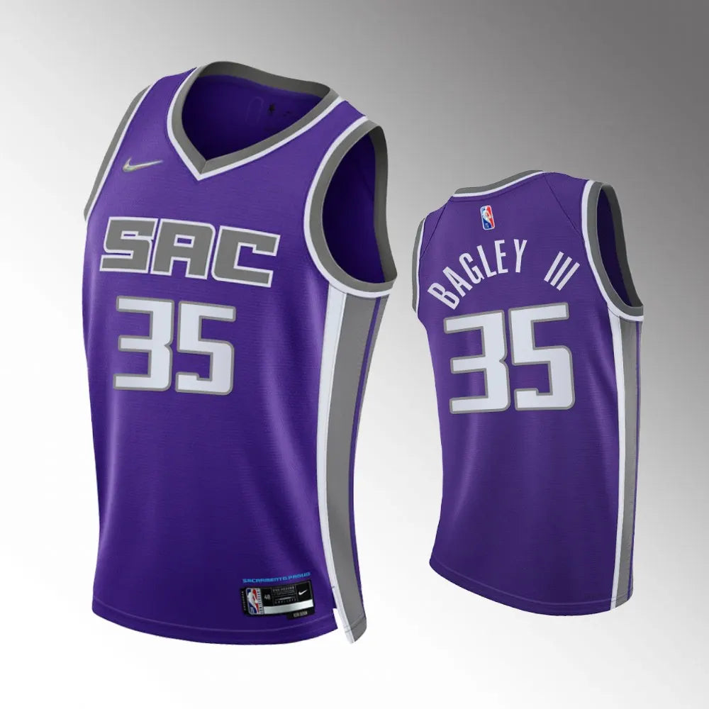 Bagley Kings Purple Jersey nike
