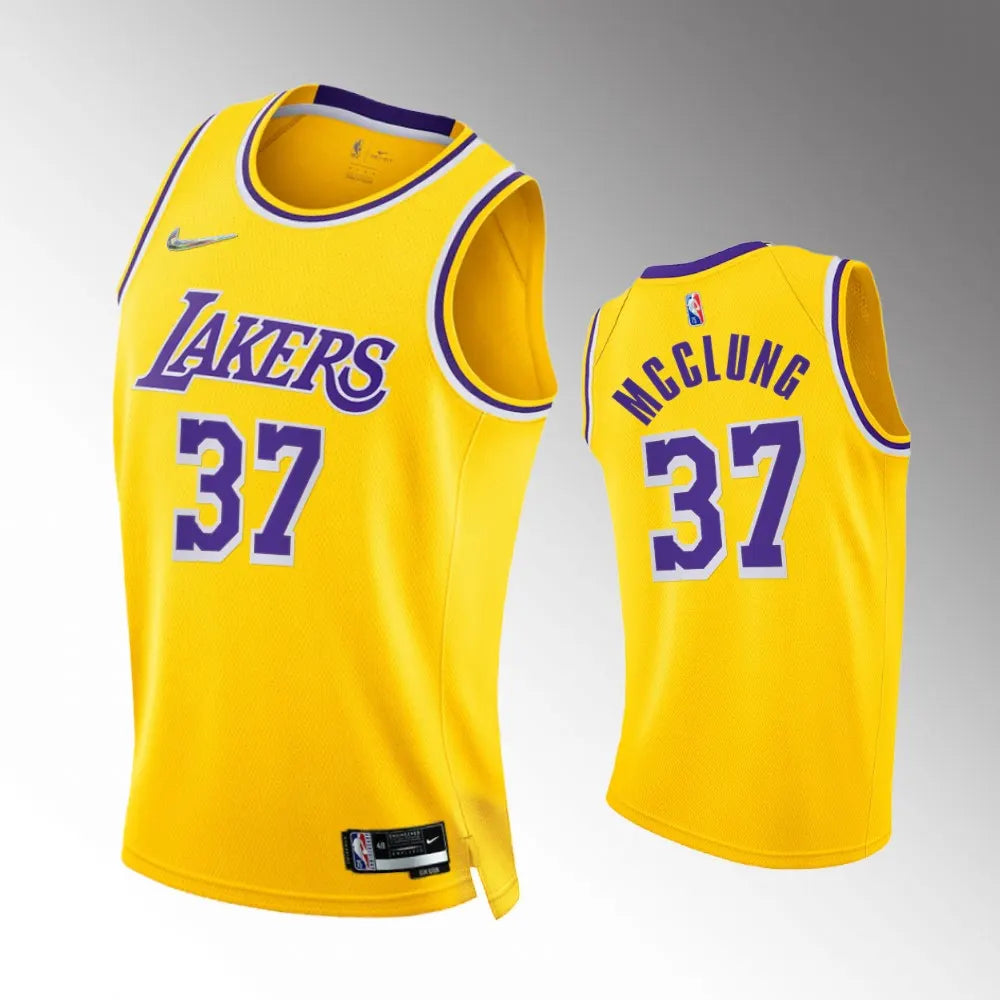 Lakers McClung Gold Jersey