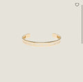 Miu Miu Logo Cuff Bracelet