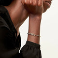 Premium Knot Bangle Bracelet in Gold with Diamonds