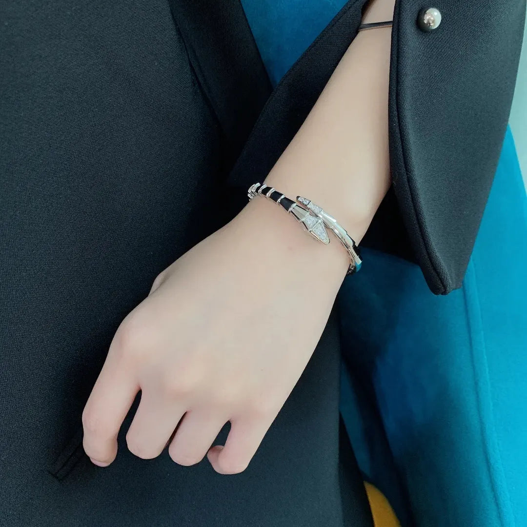 Bvlgari Serpenti Steel Watch Blue - Hình 2