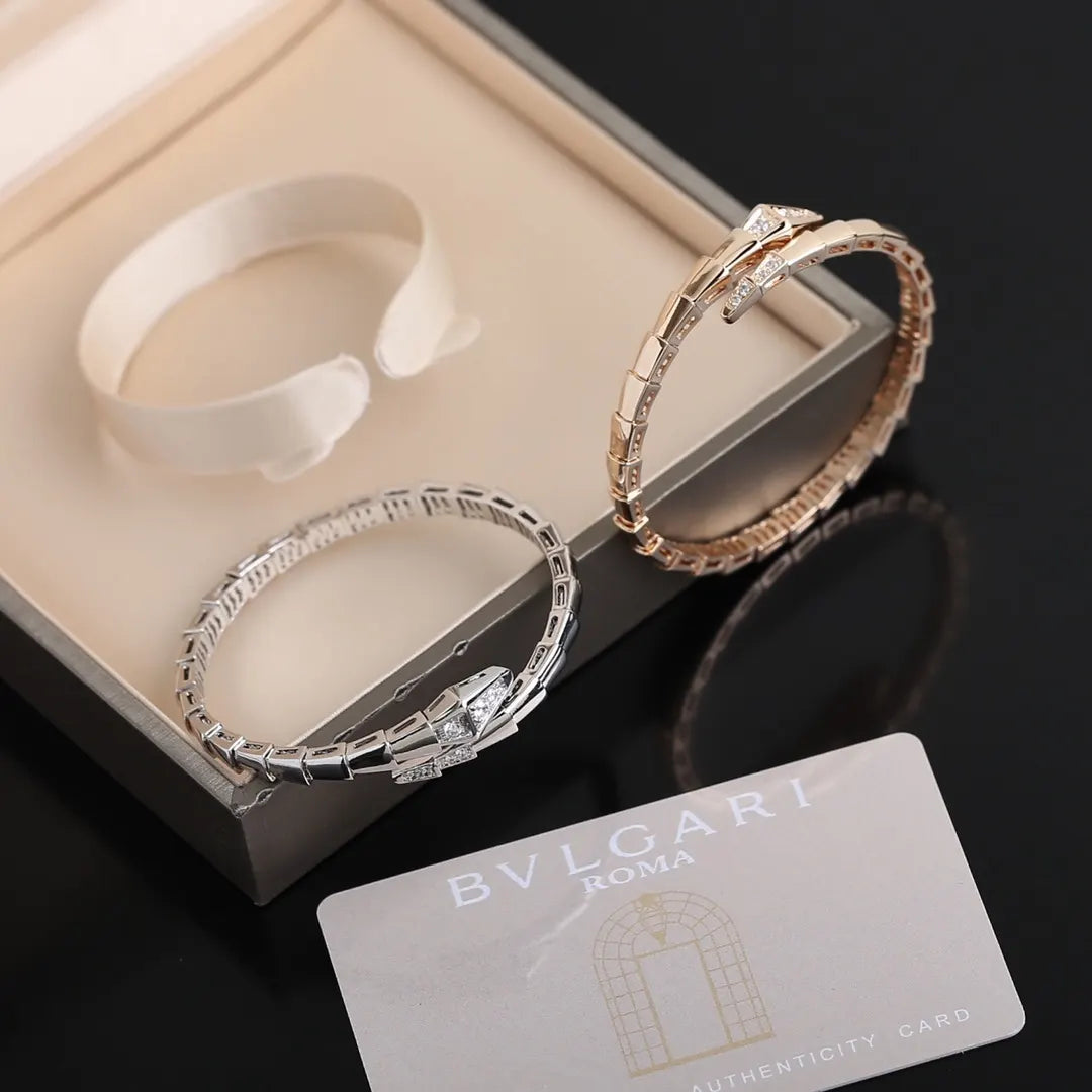 Bvlgari Serpenti Steel Watch Blue - Hình 4