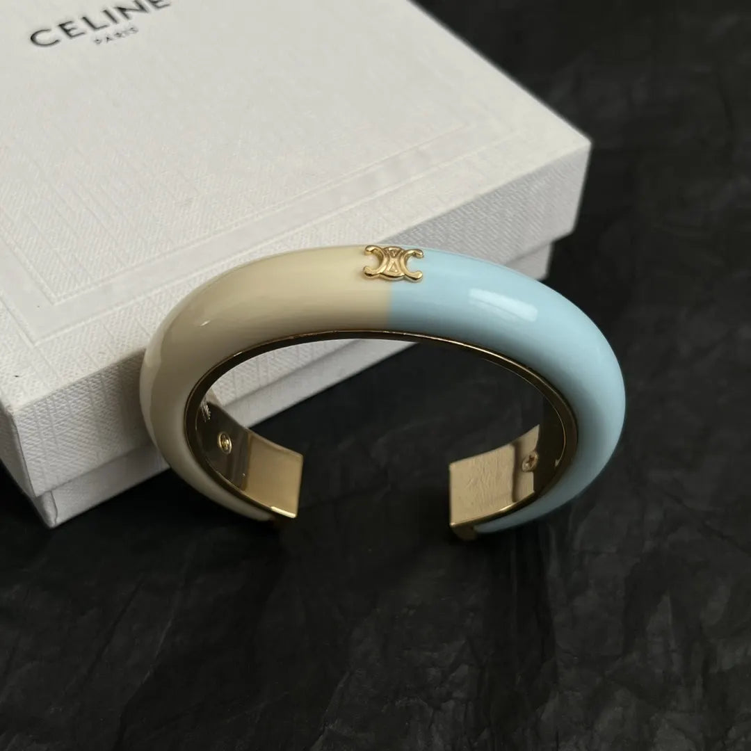 Celine Bicolor Bracelet Premium Quality - Hình 4