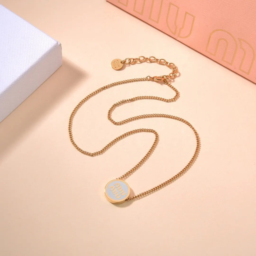 Miu Miu Logo Charm Bracelet - Premium Quality - Hình 3