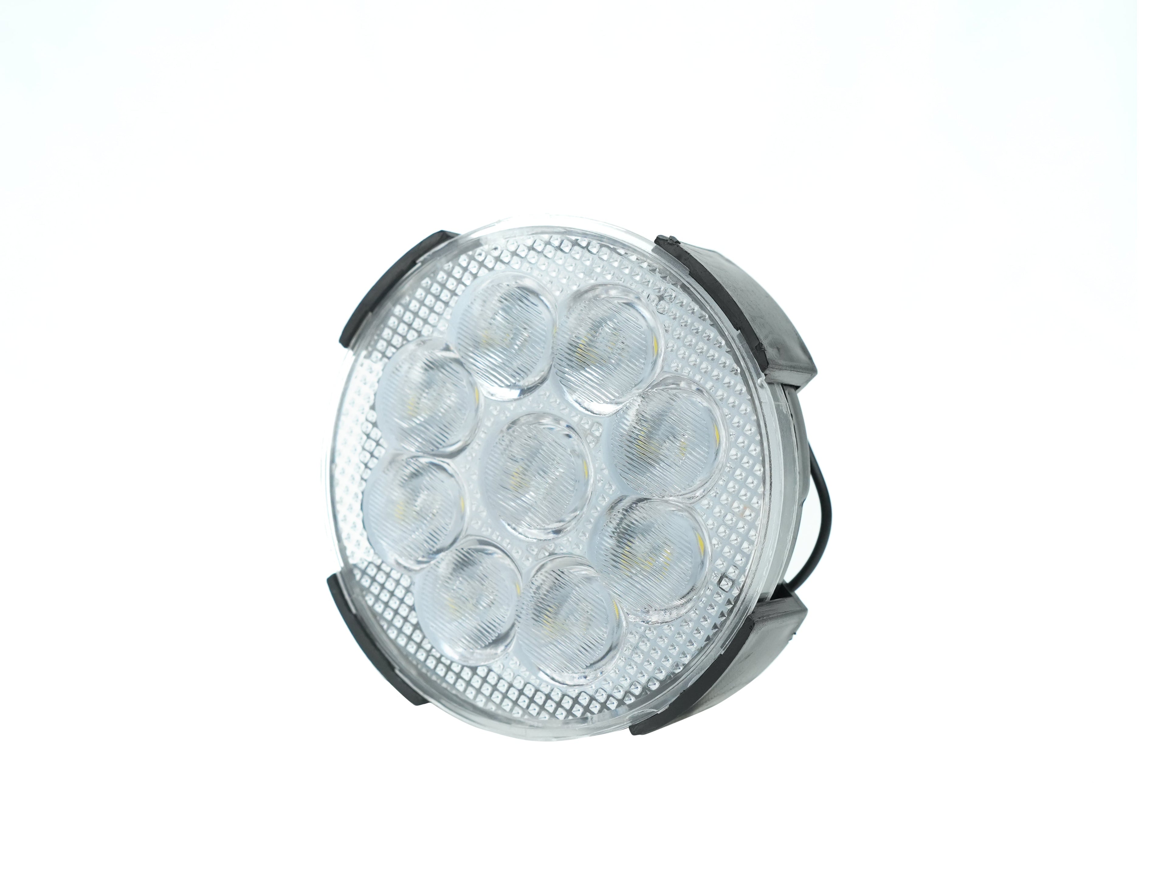 9 LED Round Reverse Lamp - Clear