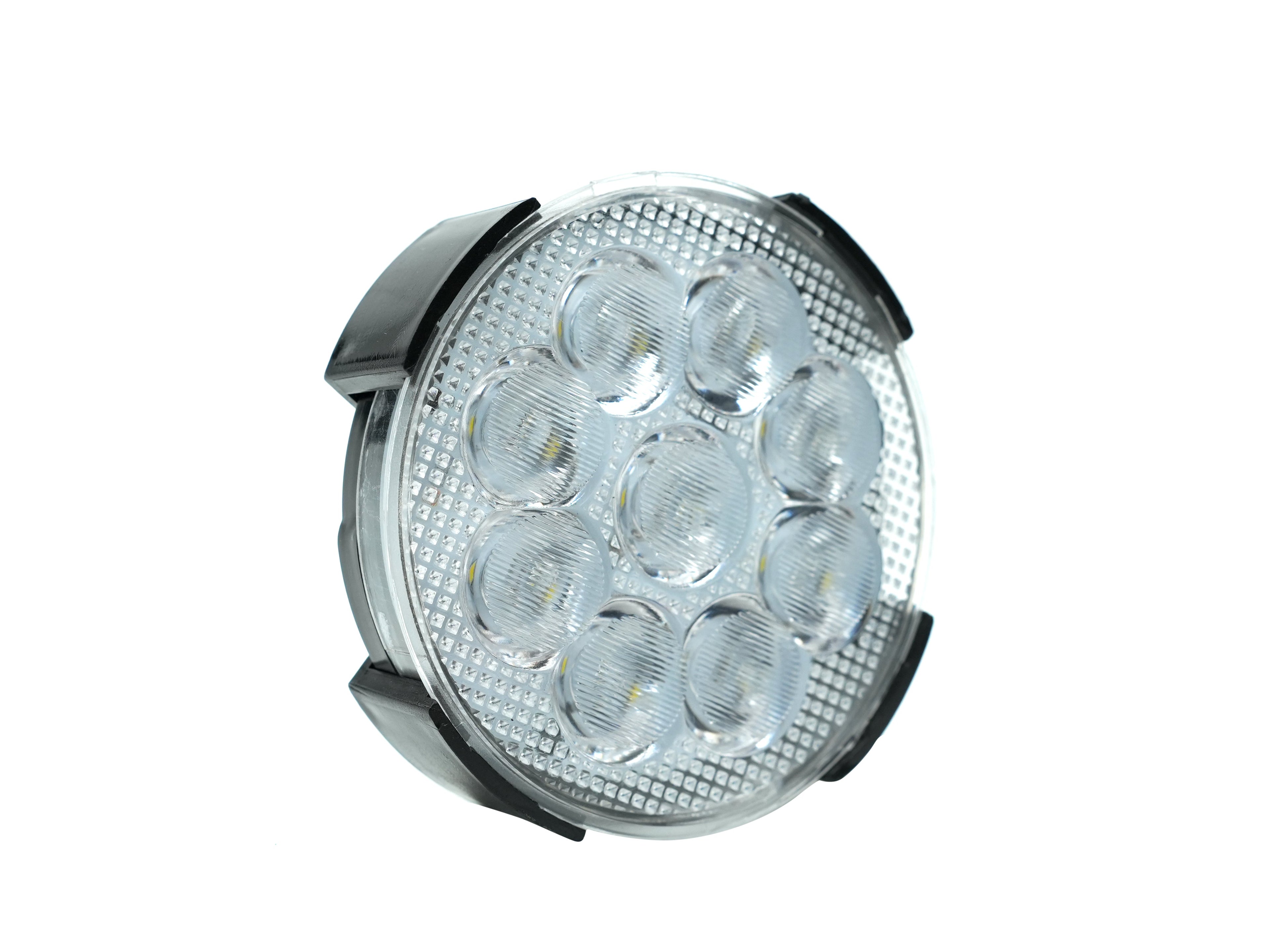 9 LED Round Reverse Lamp - Clear