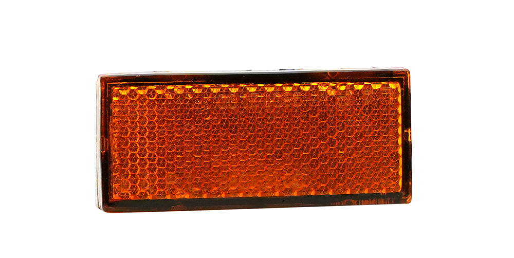 Refex Reflector Rectangular Retro Amber