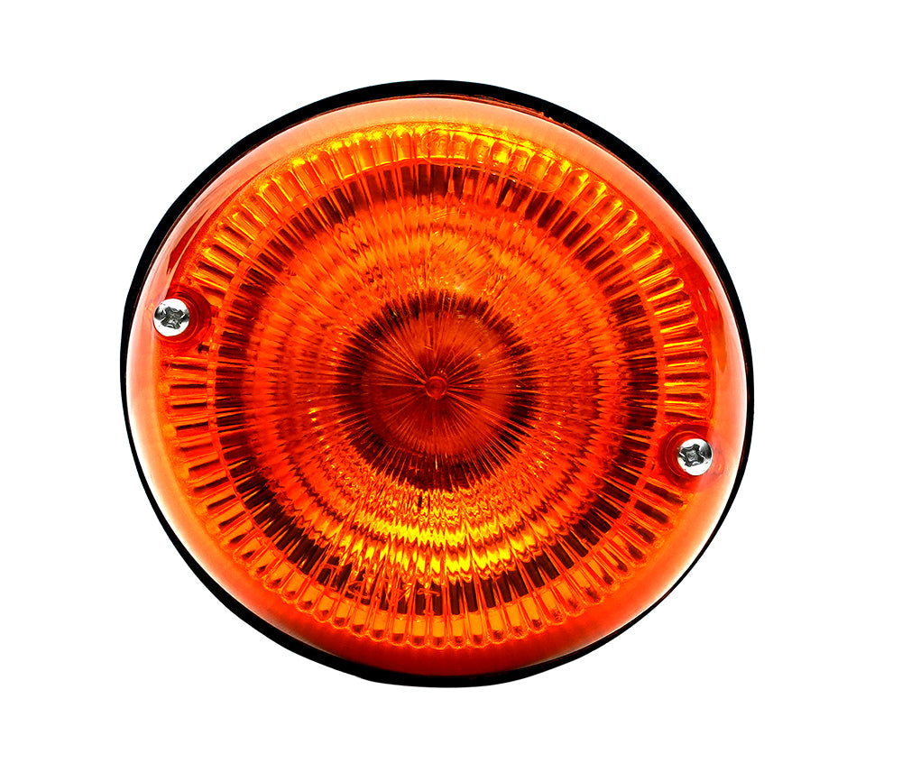 Round Indicator Tail Lamp S/F - Amber