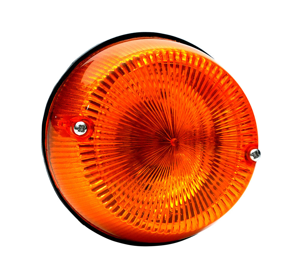 Round Indicator Tail Lamp S/F - Amber