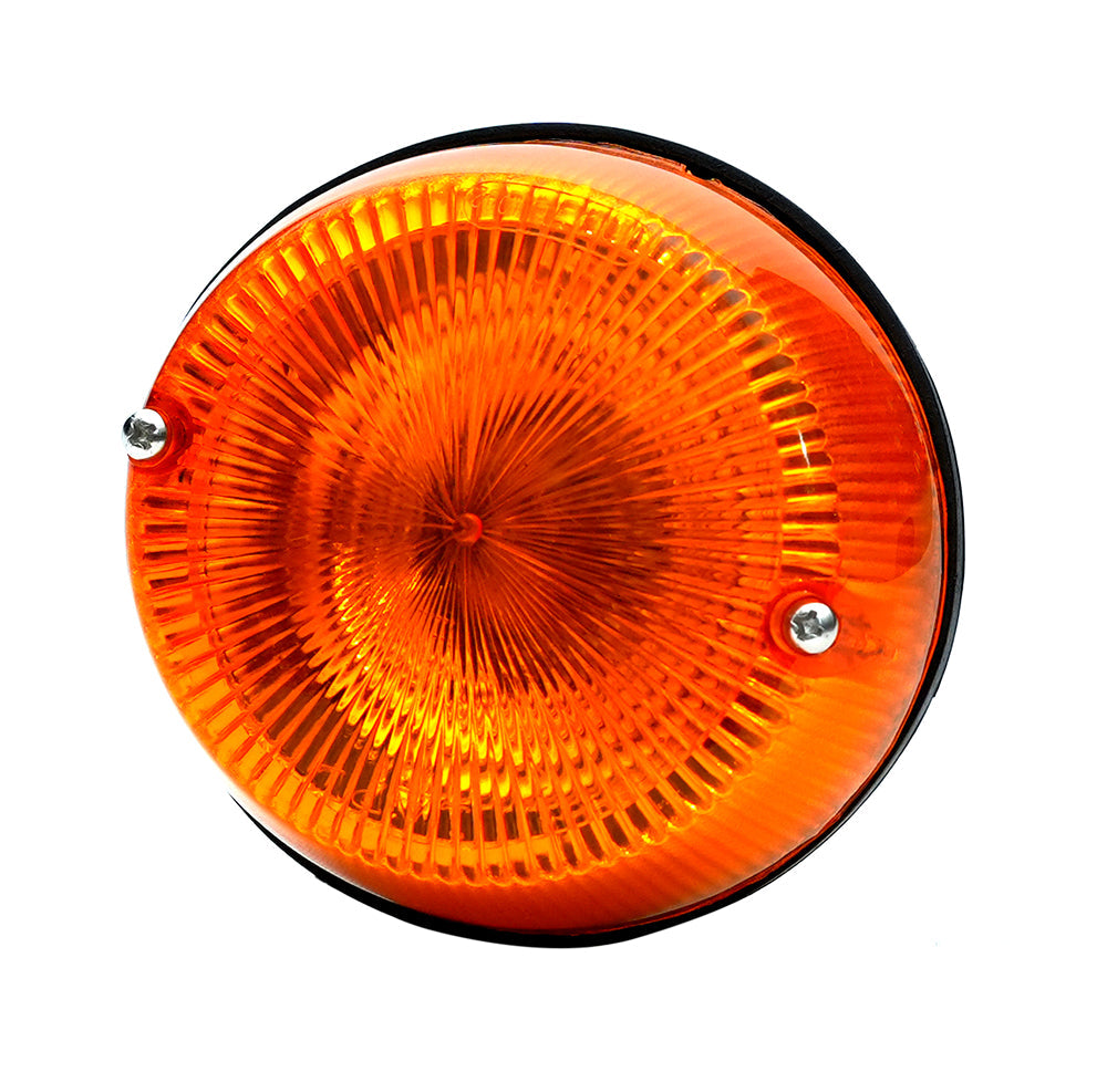 Round Indicator Tail Lamp S/F - Amber