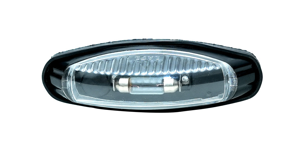 Oval Shape Front Height Marker Lamp - Clear