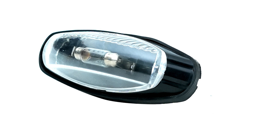 Oval Shape Front Height Marker Lamp - Clear