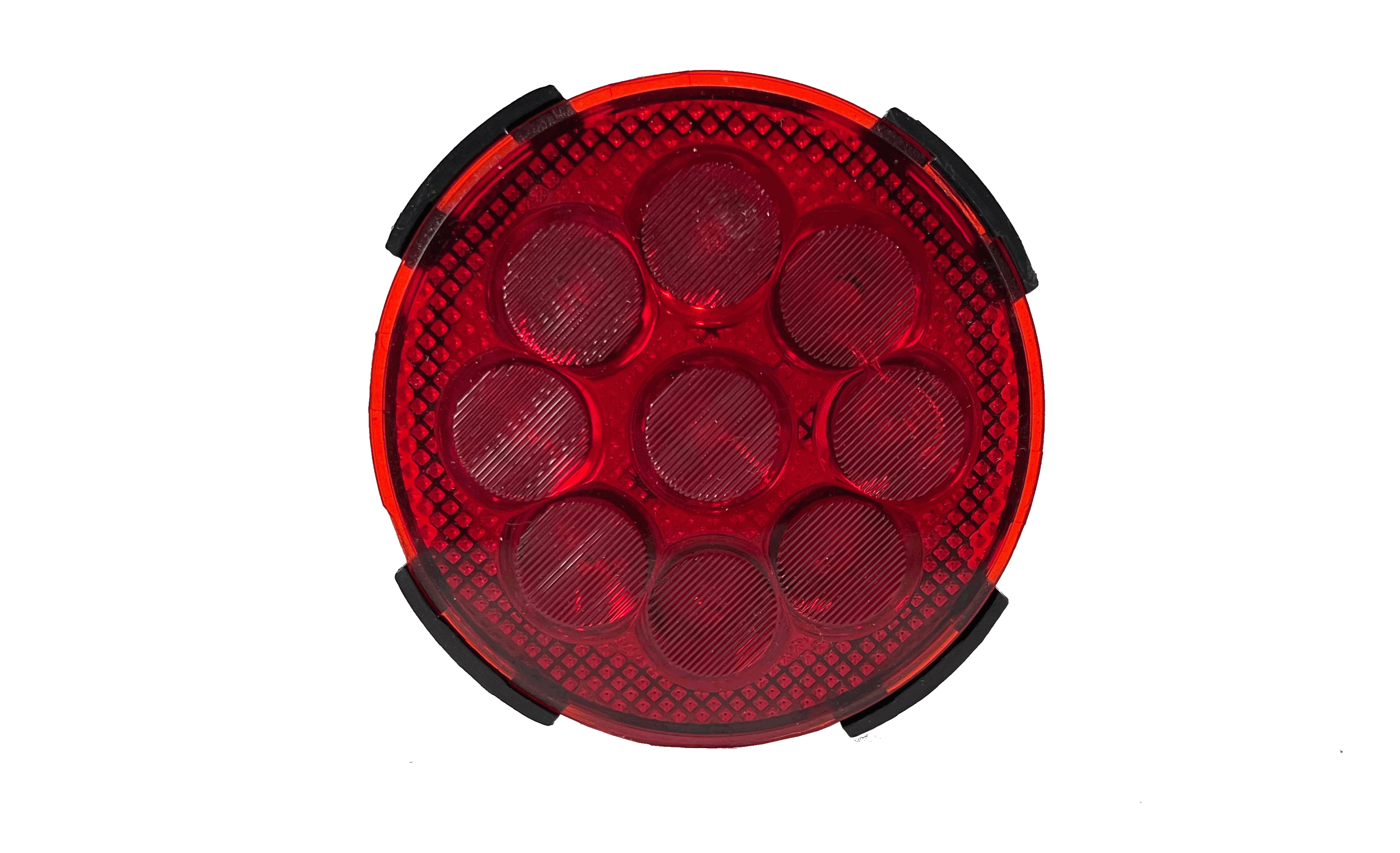 9 LED Round Reverse Lamp - Red